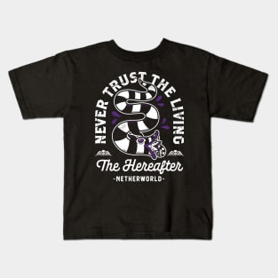 Never Trust The Living - Goth - Sandworm - Creepy Cute Tattoo Kids T-Shirt